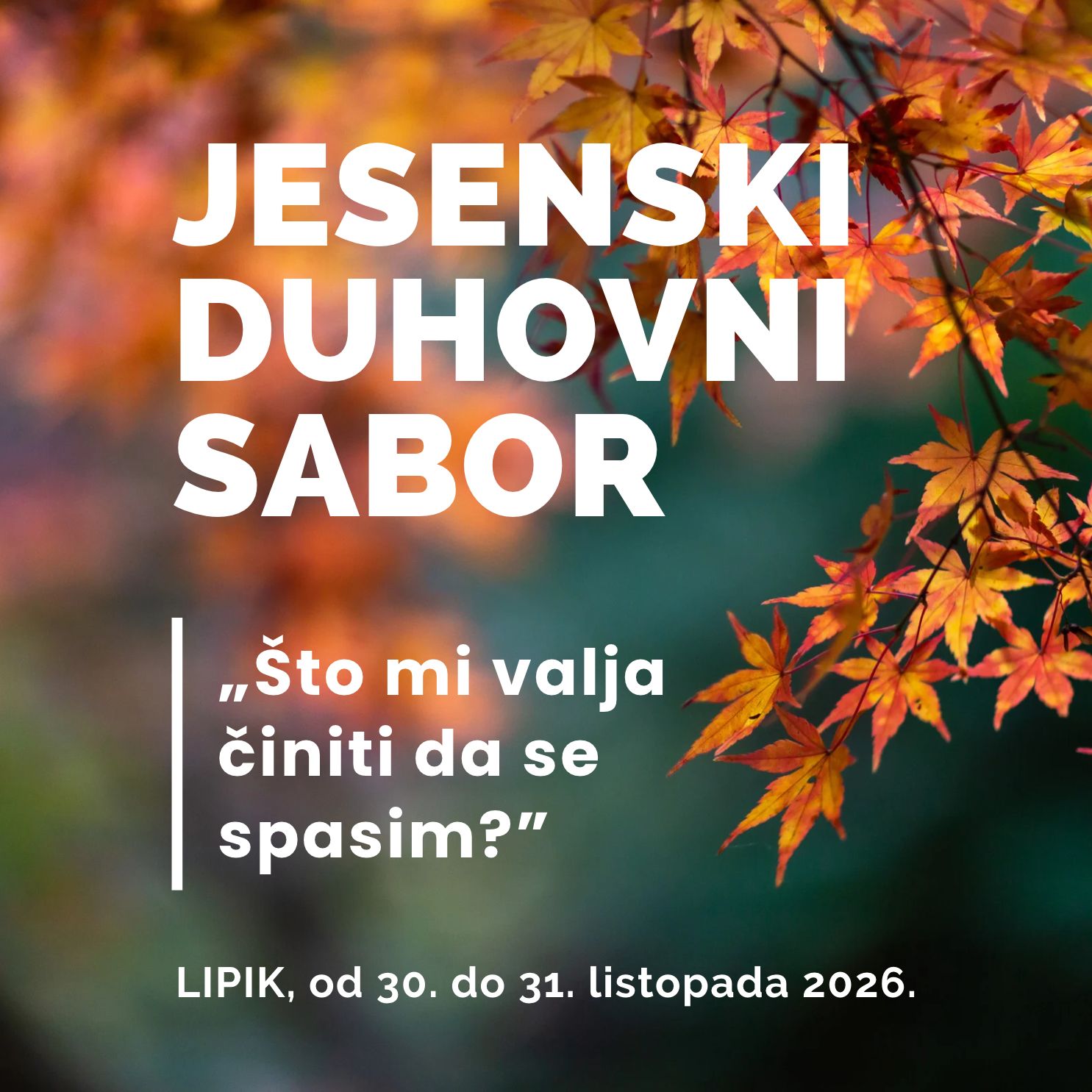 Jesenski sabor 2026